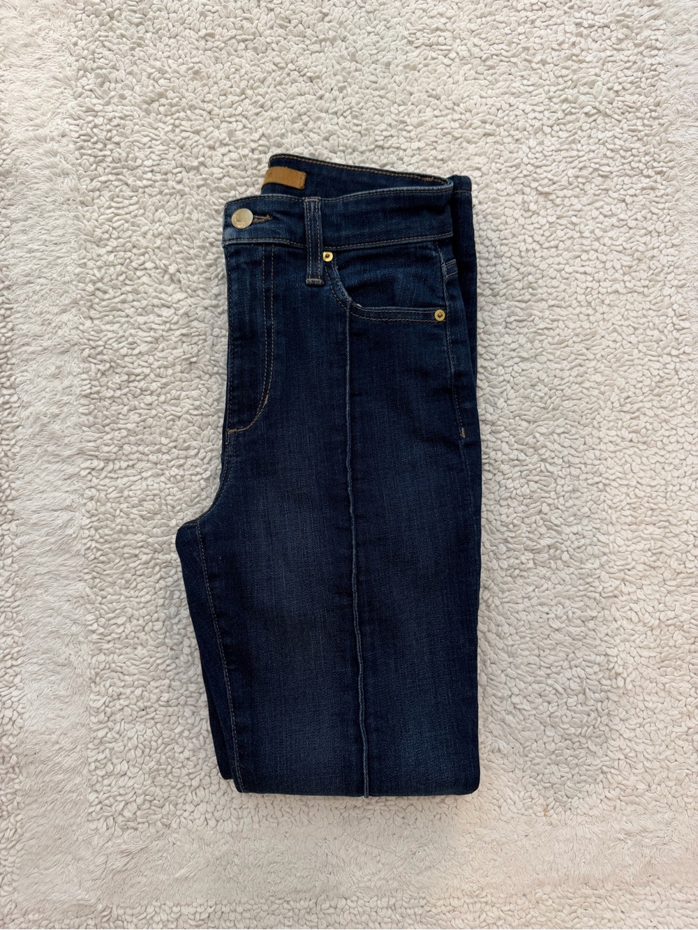 Joe's Jeans Flawless The Charlie High Rise Skinny Ankle Dark Wash Jeans